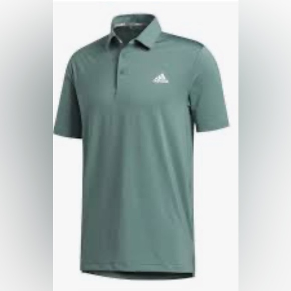 ADIDAS GOLF | ULTIMATE 2.0 SOLID MENS POLO SHIRT. Size: L. - Picture 1 of 15